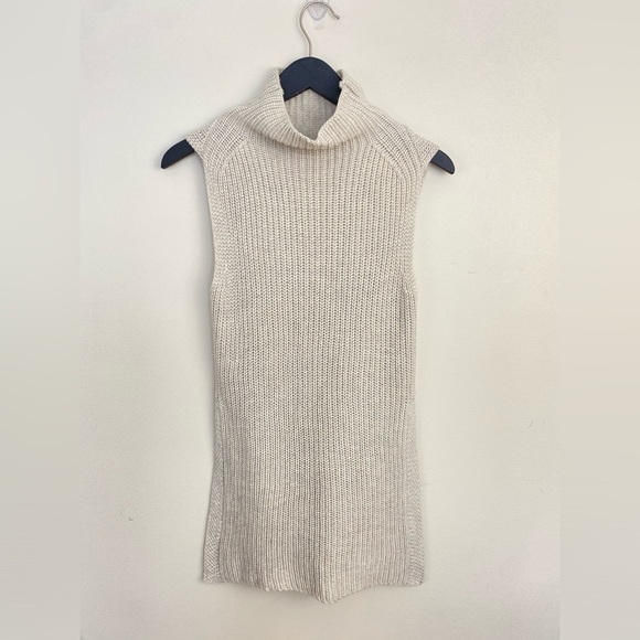WILFRED Durandal sleeveless sweater in cream * Size XXS * - Picture 4 of 9